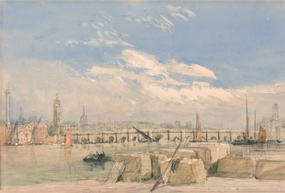 London Bridge von David Cox